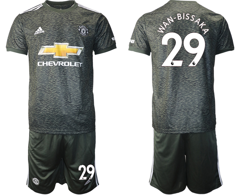 Men 2020-2021 club Manchester United away #29 black Soccer Jerseys->manchester united jersey->Soccer Club Jersey